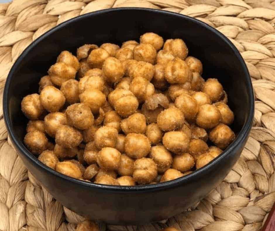 Air Fryer Korean BBQ Roasted Chickpeas-image