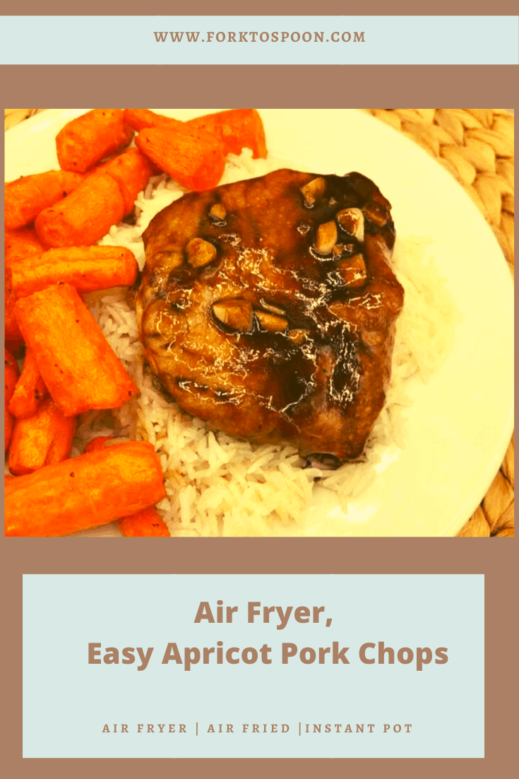 Air Fryer Easy Apricot Pork Chops