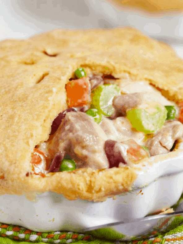 How to Cook Marie Callender’s Chicken Pot Pie In An Air Fryer Fork To