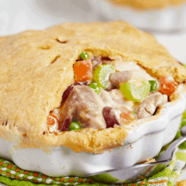 How to Make a Frozen Chicken Pot Pie in the Air Fryer Fork To Spoon