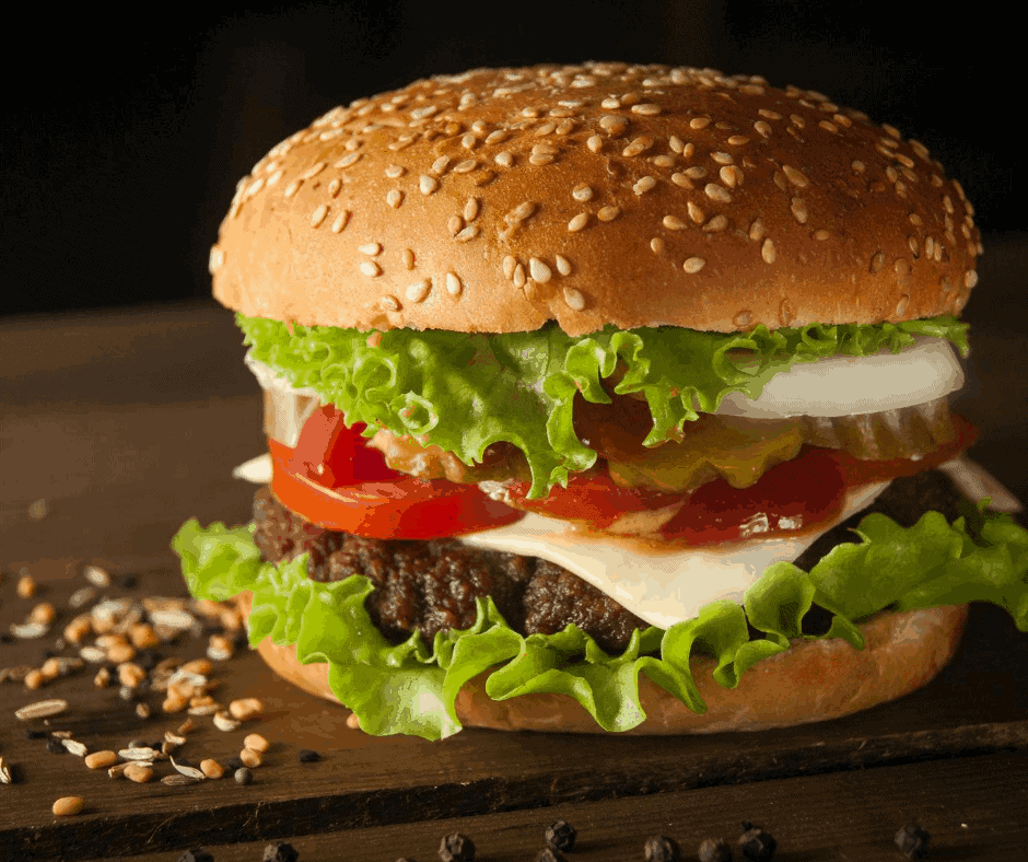 Air Fryer Frozen Hamburgers In The Air Fryer Fork To Spoon