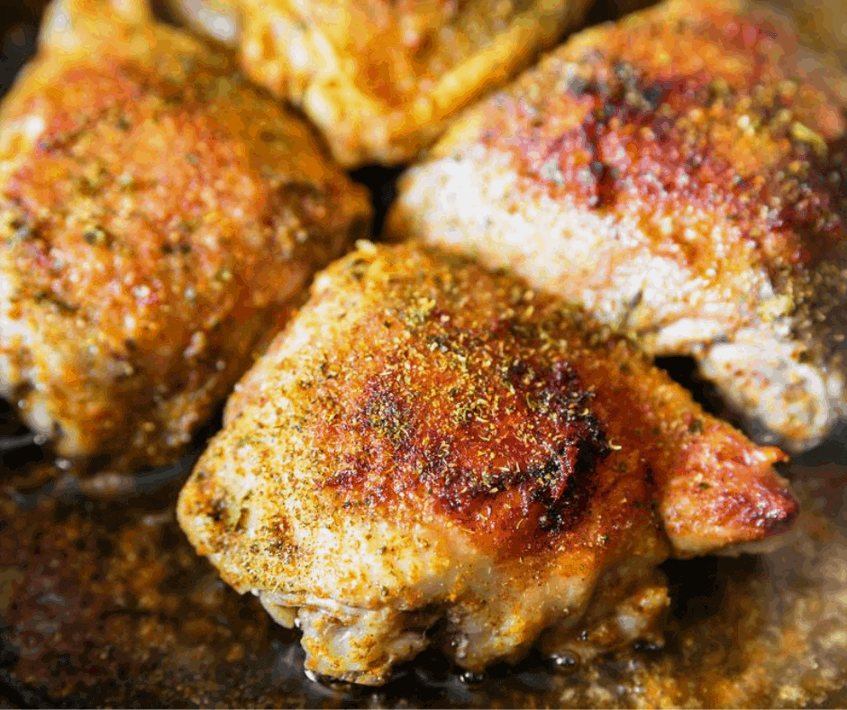 Air Fryer, Pesto Chicken Thighs Fork To Spoon