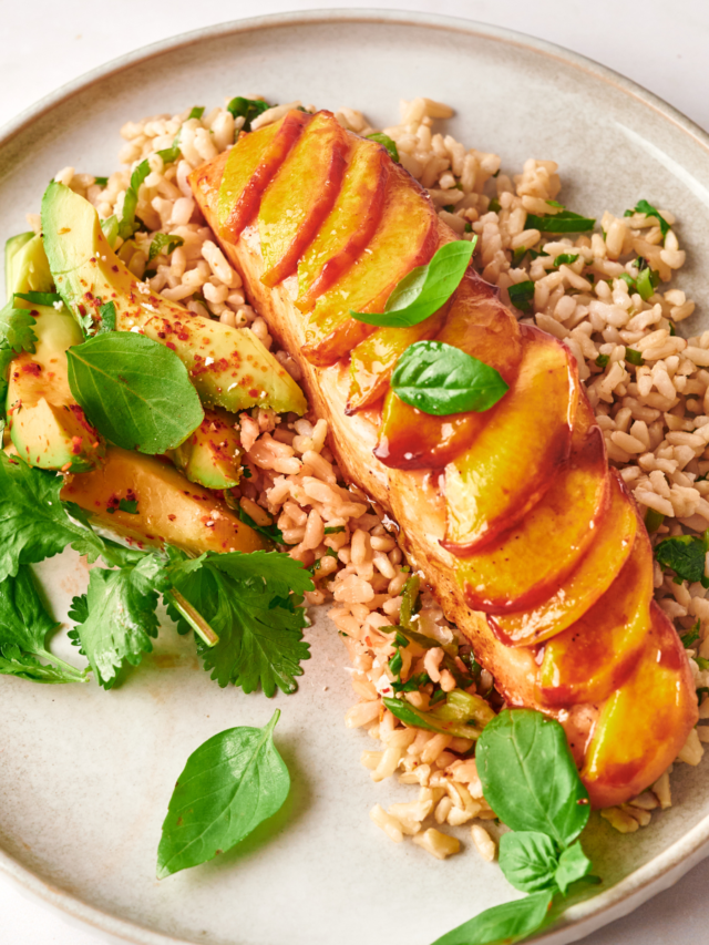 Air Fryer Maple Glazed Salmon - Fork To Spoon