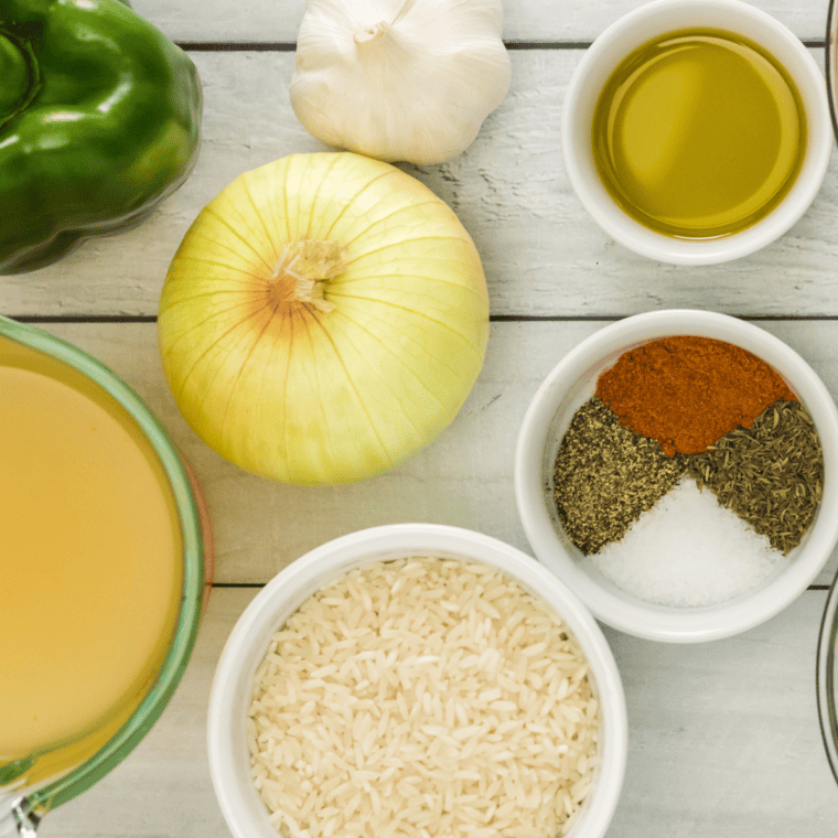 Ingredients Needed For Instant Pot Vegetable Fried Rice