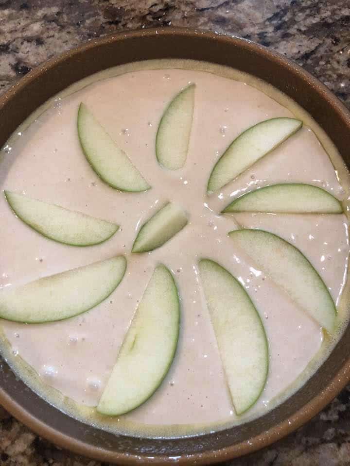 veryone loves an easy morning breakfast; this is my take on a simple air fryer breakfast.  One day my oven broke, so I turned to my trusted new kitchen appliance and came up with Air Fryer Apple Coffee Cake