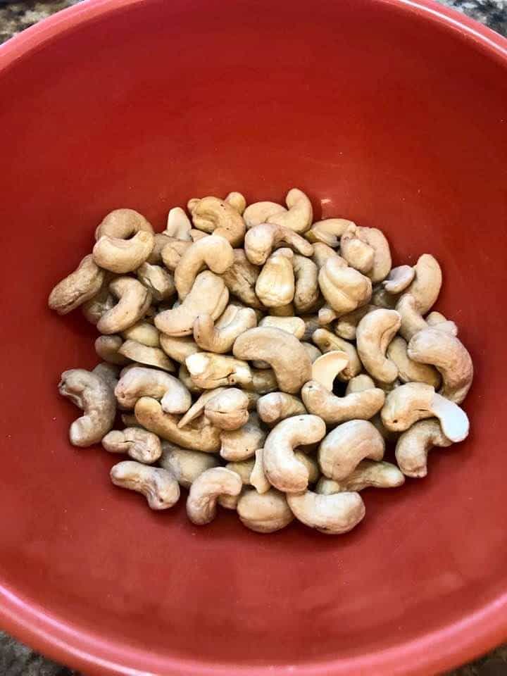 Air Fryer Maple BBQ Roasted Cashews - Fork To Spoon