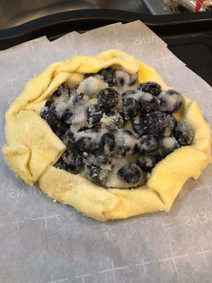 How To Cook Blueberry Galette In Air Fryer