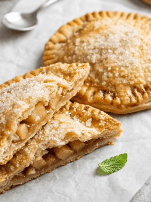 (vertical 683x1024)Easy air fryer apple hand pies made with store-bought pie crust &mdash;