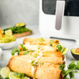 Air Fryer Beef and Bean Taquitos