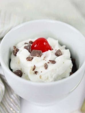 Air Fryer Brownie in a Mug