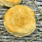 Air Fryer Buttermilk Biscuits Cooked in An Air Fryer