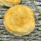 Air Fryer Buttermilk Biscuits Cooked in An Air Fryer