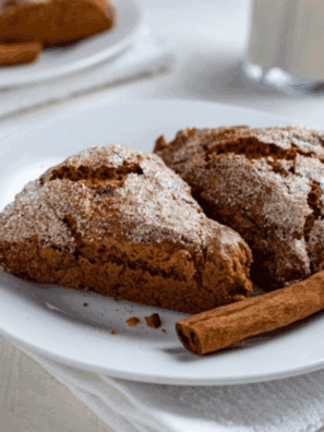 Air Fryer Gingerbread Scones