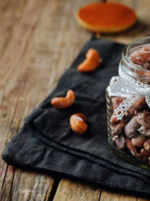 Air Fryer Maple BBQ Roasted Cashews