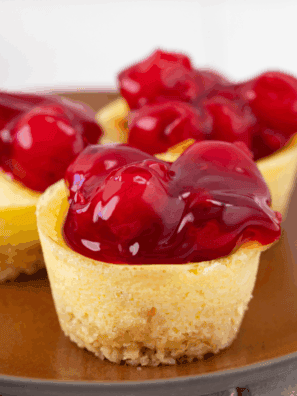 Air Fryer Mini Cheesecakes
