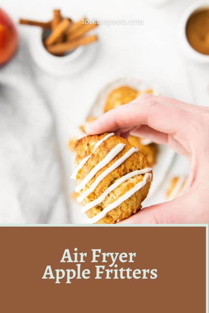 Air Fryer Apple Fritters