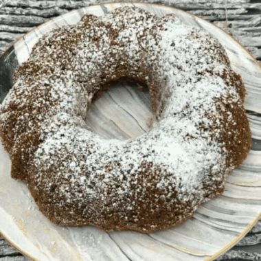 Air Fryer Pumpkin Spice Bundt Cake