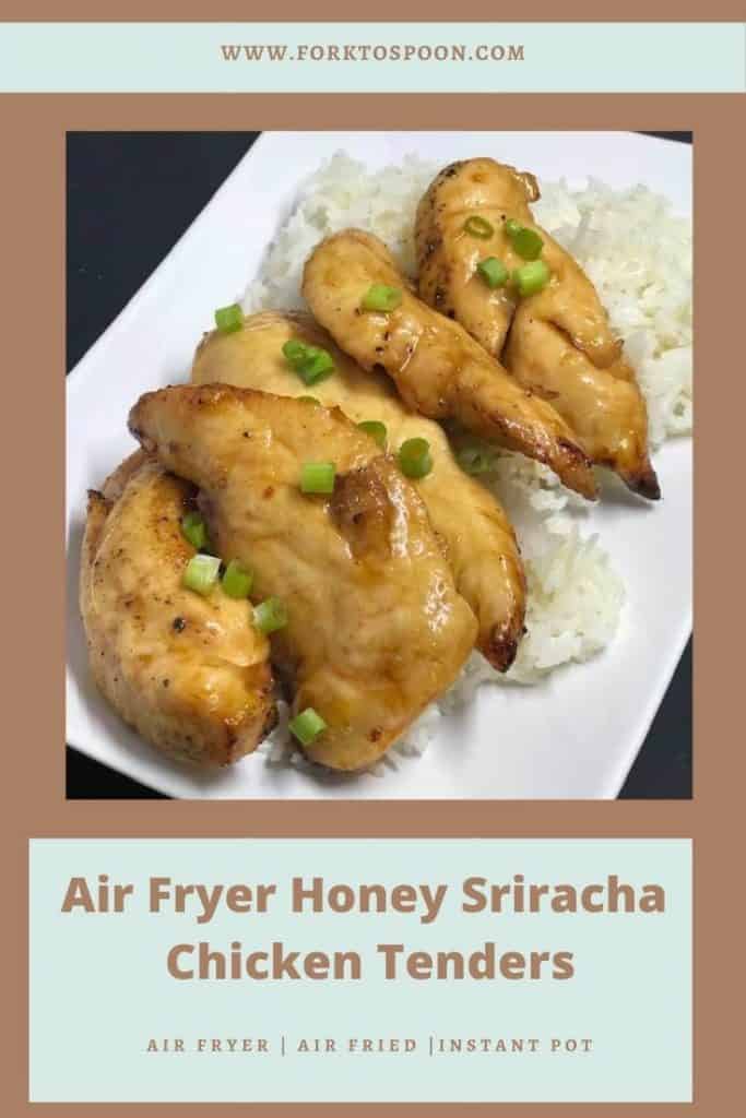 Air Fryer Honey Sriracha Chicken Tenders