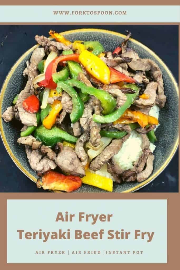 Air Fryer Teriyaki Beef Stir Fry