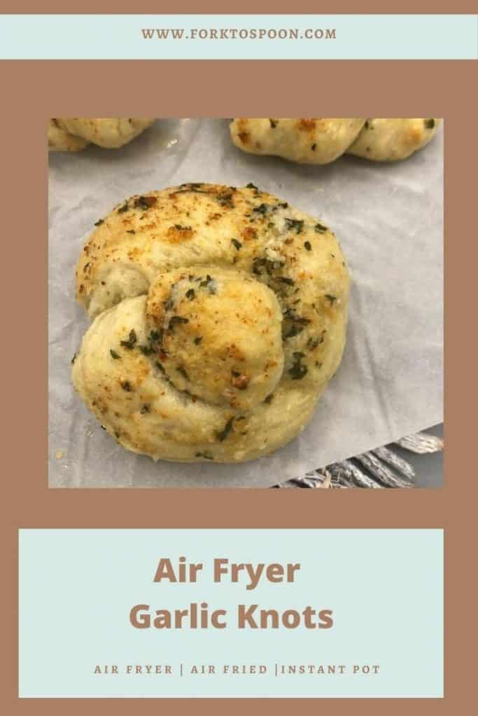 Air Fryer Garlic Knots