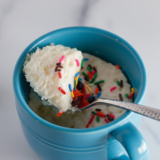 Air Fryer Vanilla Mug Cake