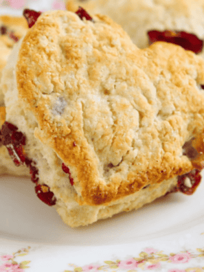 Easy Air Fryer Cherry Scones