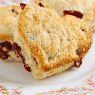 Easy Air Fryer Cherry Scones