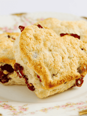 Easy Air Fryer Cherry Scones