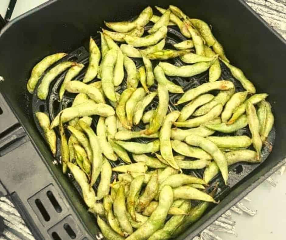 How To Make Air Fryer Roasted Edamame