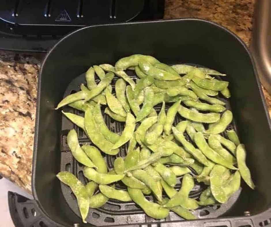 How To Make Air Fryer Roasted Edamame