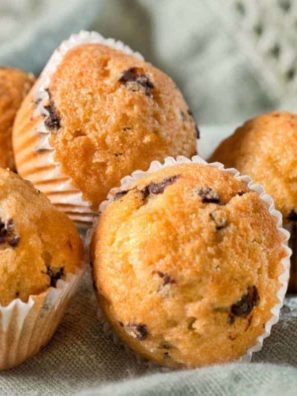 Air Fryer Jiffy Blueberry Muffins
