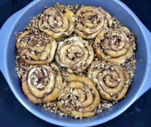 Air Fryer Pecan Rolls