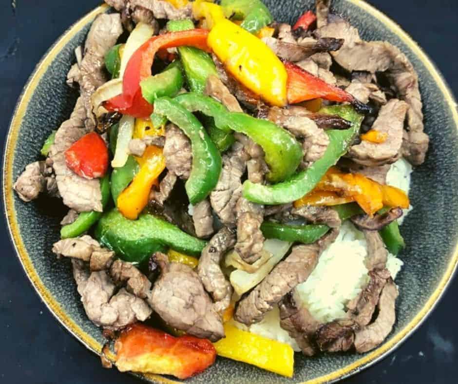 Air Fryer Teriyaki Beef Stir Fry