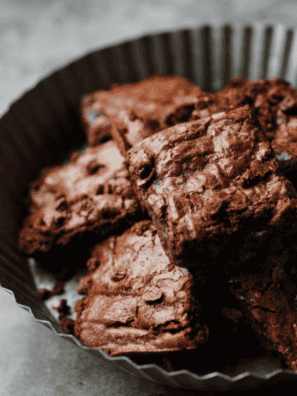 Small Batch Air Fryer Brownies