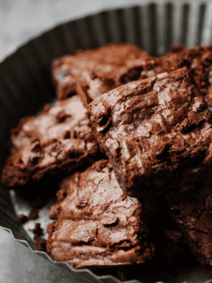 Small Batch Air Fryer Brownies