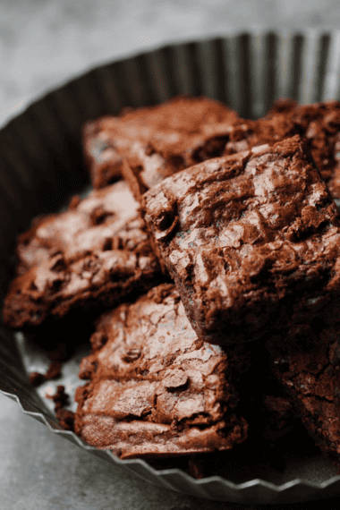 Small Batch Air Fryer Brownies