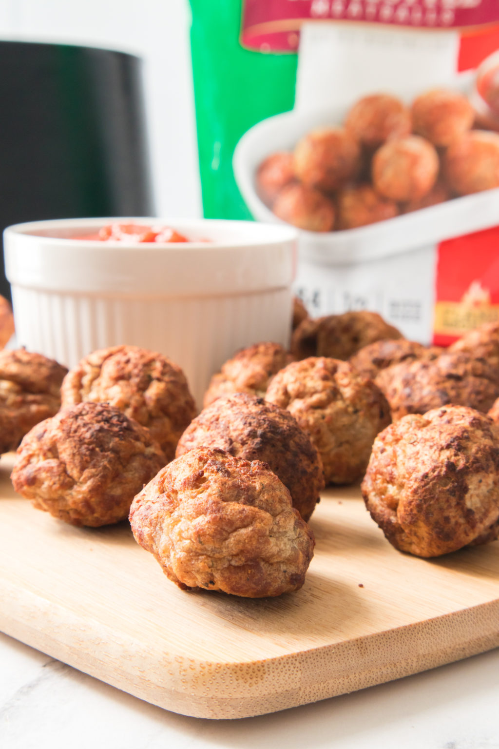 Air Fryer Frozen Meatballs Fork To Spoon