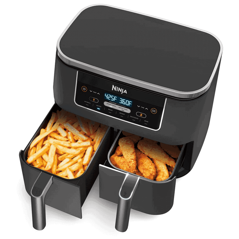 NINJA FOODI 6-IN-1 2-BASKET AIR FRYER WITH DUAL-ZONE TECHNOLOGY ONLY