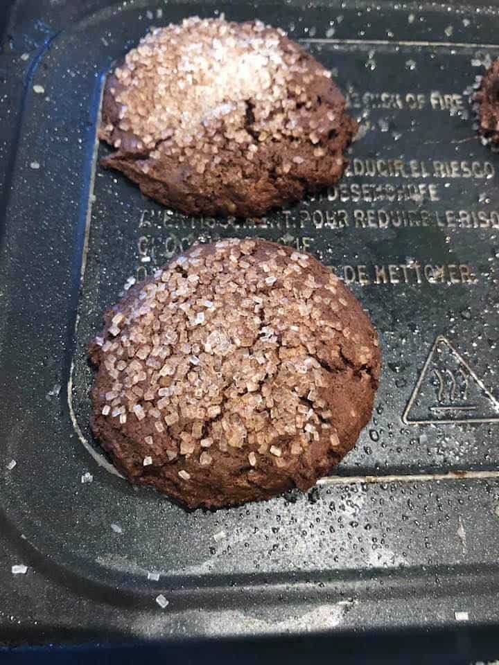 Air Fryer Chocolate Sugar Cookies Fork To Spoon