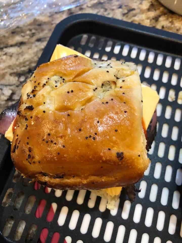 Air Fryer Copycat Arby's Beef and Cheddar Sandwiches