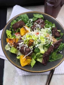 Air Fryer Steak Salad