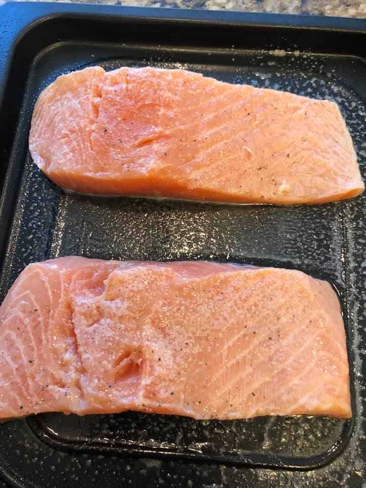Air Fryer Lemon Dijon Salmon - Fork To Spoon