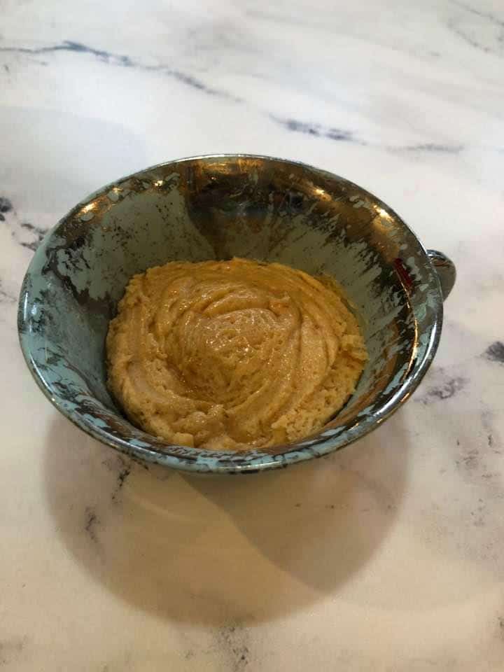 Air Fryer Peanut Butter Mug Cake Fork To Spoon