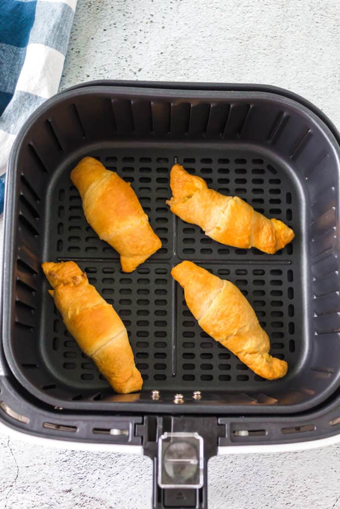 Air Fryer Cheese Stuffed Crescents Rolls Fork To Spoon