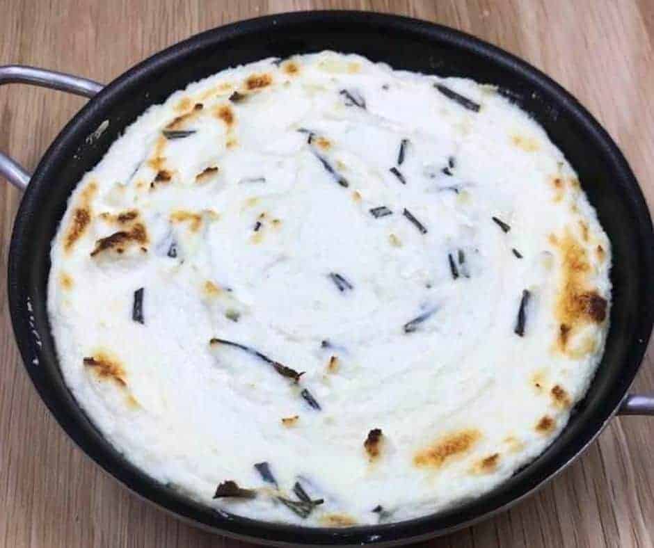 Air Fryer Baked Ricotta With Lemon and Herbs