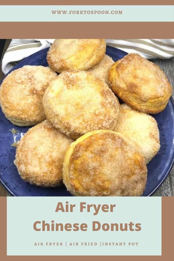 Air Fryer Chinese Donuts Fork To Spoon