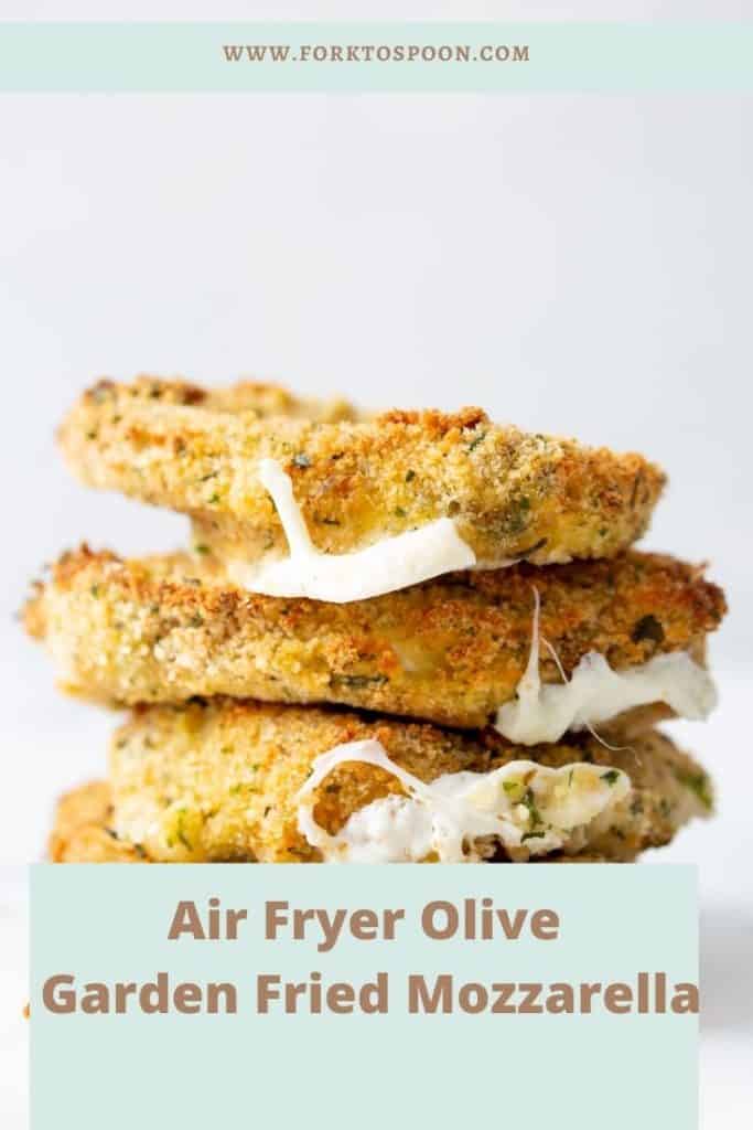 Air Fryer Olive Garden Fried Mozzarella