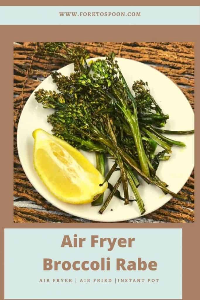 Air Fryer Broccoli Rabe