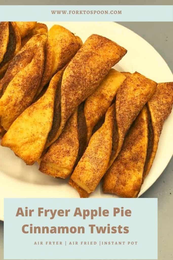Air Fryer Apple Pie Cinnamon Twists