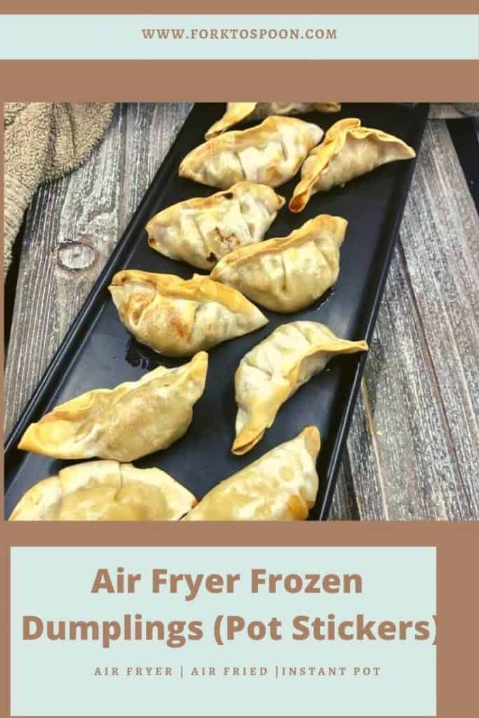 How To Make Steamed Frozen Air Fryer Dumplings - Fast Food Bistro